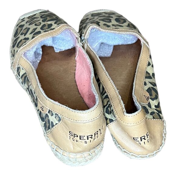 Sperry Top-Sider Women's Shoes Size 8.5 M Espadrilles Brown Cheetah Print - Picture 5 of 6